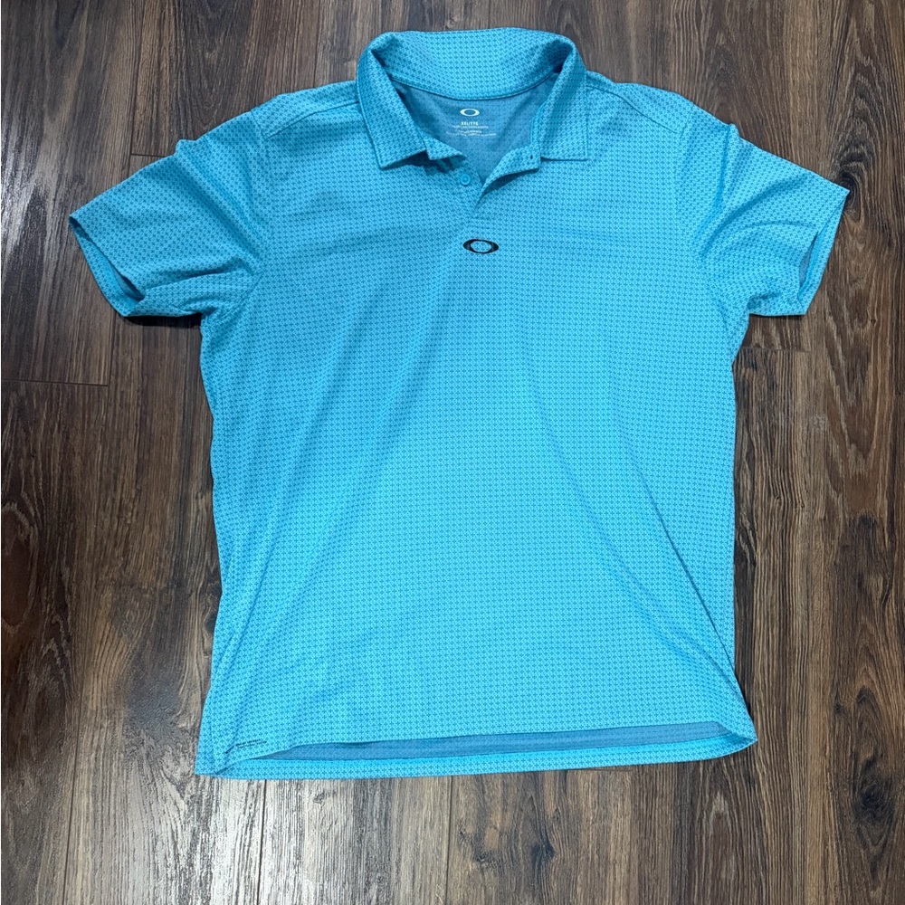 Oakley Men's Aqua Polo Shirt